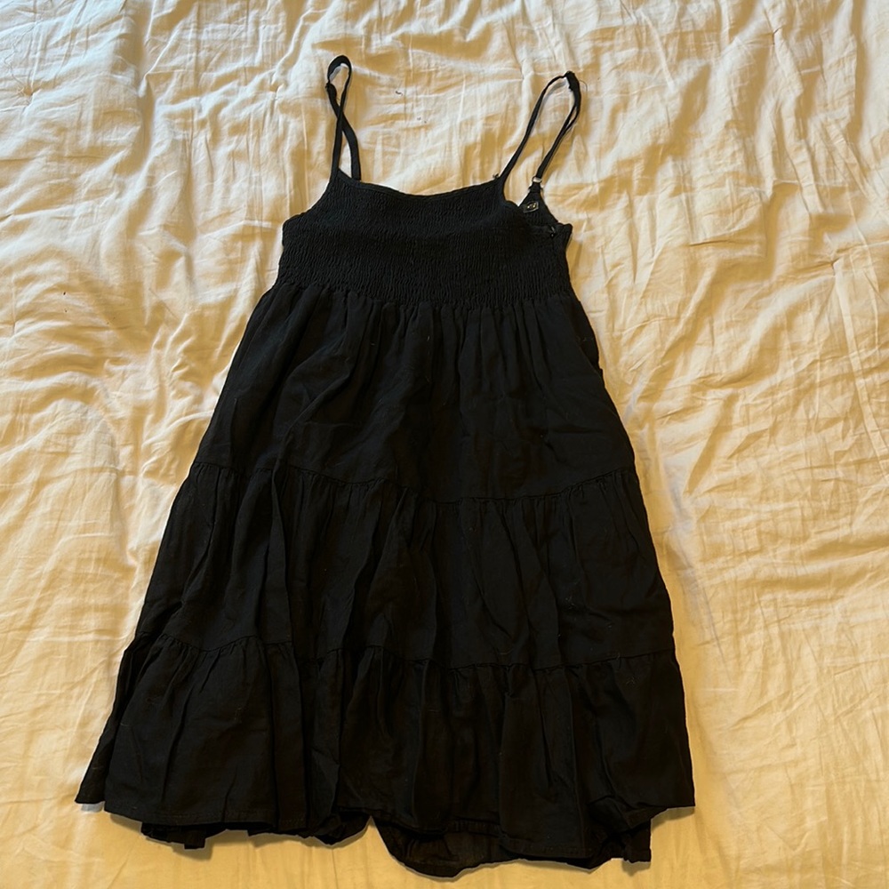 Mini Black sun dress